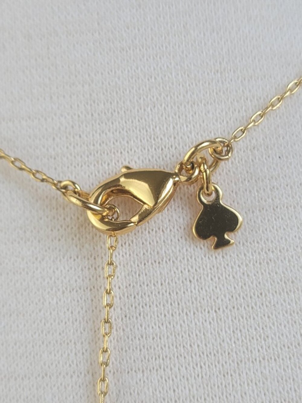 Kate Spade Alice in Wonderland Mini Teacup Crystals Pendant Gold-Tone Necklace - Picture 9 of 12